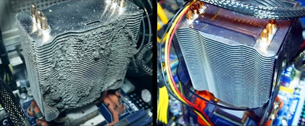 Чистка системы охлаждения компьютера от пыли